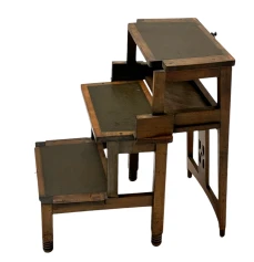 Jac. van den Bosch 't Binnenhuis Art Deco Library Chair or Library Steps, 1916
